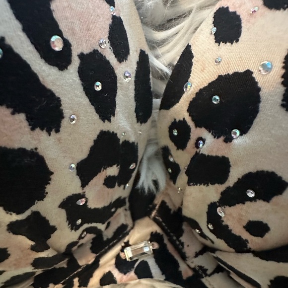 Victoria’s Secret 34DD Plunge Cheetah Print Bra - Picture 2 of 8